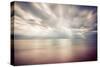 Hengistbury Head Rays I-Andy Bell-Stretched Canvas
