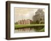 Hengrave Hall, Suffolk, Home of the Gage Family, C1880-Benjamin Fawcett-Framed Premium Giclee Print