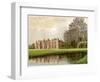 Hengrave Hall, Suffolk, Home of the Gage Family, C1880-Benjamin Fawcett-Framed Premium Giclee Print