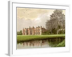 Hengrave Hall, Suffolk, Home of the Gage Family, C1880-Benjamin Fawcett-Framed Giclee Print