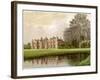 Hengrave Hall, Suffolk, Home of the Gage Family, C1880-Benjamin Fawcett-Framed Giclee Print