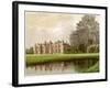 Hengrave Hall, Suffolk, Home of the Gage Family, C1880-Benjamin Fawcett-Framed Giclee Print