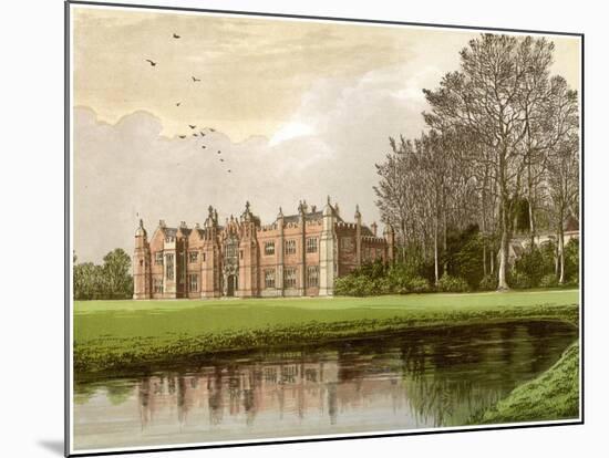 Hengrave Hall, Suffolk, Home of the Gage Family, C1880-Benjamin Fawcett-Mounted Giclee Print
