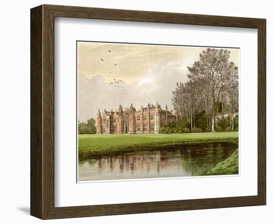 Hengrave Hall, Suffolk, Home of the Gage Family, C1880-Benjamin Fawcett-Framed Giclee Print