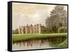 Hengrave Hall, Suffolk, Home of the Gage Family, C1880-Benjamin Fawcett-Framed Stretched Canvas