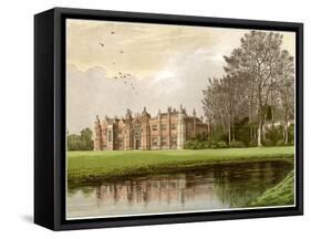 Hengrave Hall, Suffolk, Home of the Gage Family, C1880-Benjamin Fawcett-Framed Stretched Canvas
