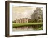 Hengrave Hall, Suffolk, Home of the Gage Family, C1880-Benjamin Fawcett-Framed Giclee Print