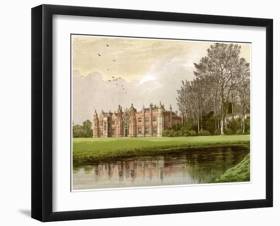 Hengrave Hall, Suffolk, Home of the Gage Family, C1880-Benjamin Fawcett-Framed Giclee Print