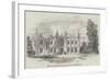 Hengrave Hall, Suffolk, the Seat of Sir Thomas R Gage, Baronet-null-Framed Giclee Print