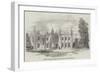 Hengrave Hall, Suffolk, the Seat of Sir Thomas R Gage, Baronet-null-Framed Giclee Print