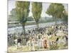 Henley, 1934-Sir John Lavery-Mounted Giclee Print