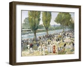 Henley, 1934-Sir John Lavery-Framed Giclee Print