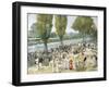 Henley, 1934-Sir John Lavery-Framed Giclee Print