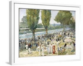 Henley, 1934-Sir John Lavery-Framed Giclee Print