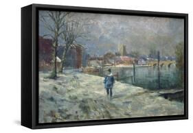 Henley-On-Thames, 1981-Vic Trevett-Framed Stretched Canvas