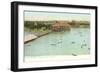 Henley Park Lake, Fort Worth, Texas-null-Framed Art Print