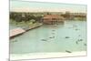 Henley Park Lake, Fort Worth, Texas-null-Mounted Art Print