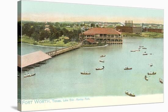 Henley Park Lake, Fort Worth, Texas-null-Stretched Canvas