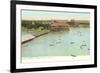 Henley Park Lake, Fort Worth, Texas-null-Framed Premium Giclee Print
