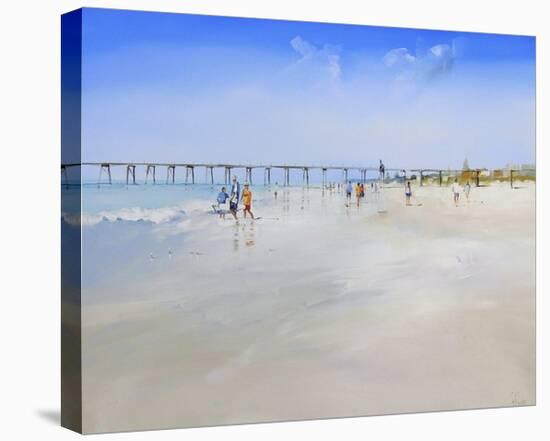 Henley Pier-Craig Trewin Penny-Stretched Canvas