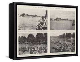 Henley Regatta, 1901, the Grand Challenge Cup-null-Framed Stretched Canvas