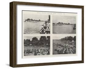 Henley Regatta, 1901, the Grand Challenge Cup-null-Framed Giclee Print