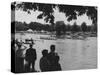 Henley Regatta 1966-null-Stretched Canvas