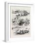 Henley Regatta: Sketches on the River 1880-null-Framed Giclee Print