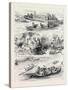 Henley Regatta: Sketches on the River 1880-null-Stretched Canvas