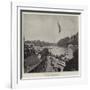 Henley Regatta, the Course from the Bridge-null-Framed Giclee Print