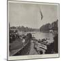 Henley Regatta, the Course from the Bridge-null-Mounted Giclee Print