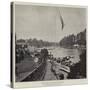 Henley Regatta, the Course from the Bridge-null-Stretched Canvas