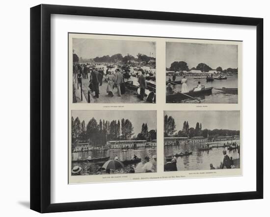 Henley Regatta-null-Framed Giclee Print