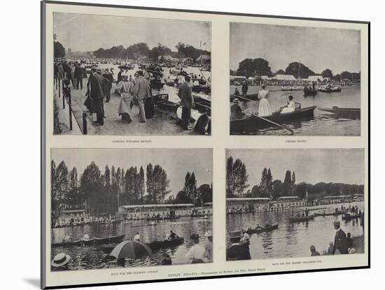 Henley Regatta-null-Mounted Giclee Print