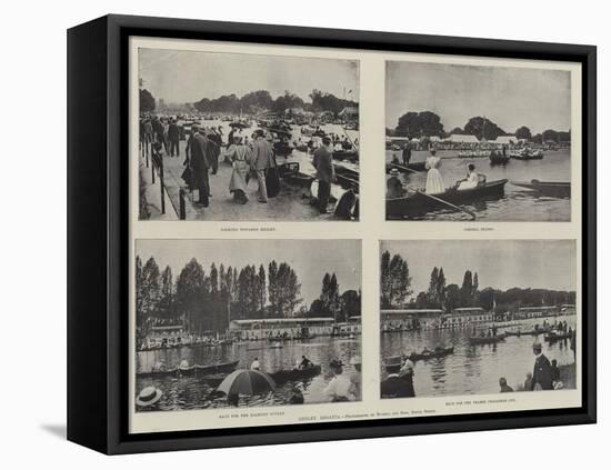 Henley Regatta-null-Framed Stretched Canvas