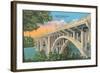 Henley Street Bridge, Knoxville-null-Framed Art Print