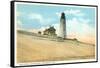 Henlopen Lighthouse, Rehoboth, Delaware-null-Framed Stretched Canvas