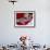 Henna Designs Being Applied to a Woman's Hand, Rajasthan State, India-Bruno Morandi-Framed Photographic Print displayed on a wall