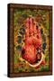 Henna Hand-CosmoZach-Stretched Canvas