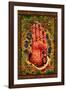 Henna Hand-CosmoZach-Framed Photographic Print