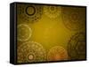 Henna Mandala Design-Acnaleksy-Framed Stretched Canvas