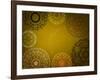 Henna Mandala Design-Acnaleksy-Framed Art Print