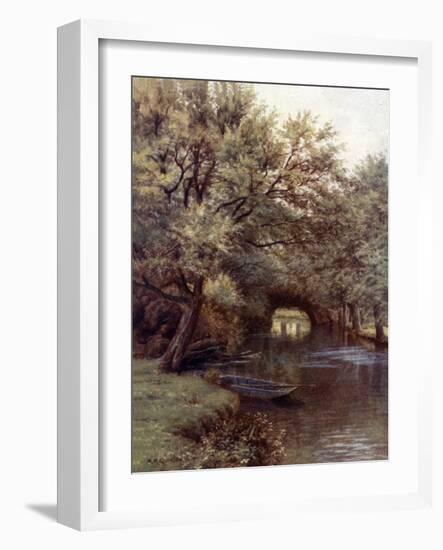 Henneaton Backwater-Alfred Robert Quinton-Framed Giclee Print