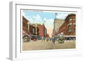 Hennepin Avenue, Minneapolis, Minnesota-null-Framed Art Print