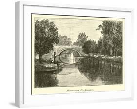 Hennerton Backwater-null-Framed Giclee Print