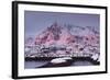 Henningsvaer (Fishing Village), Ausvagoya (Island), Lofoten, 'Nordland' (County), Norway-Rainer Mirau-Framed Photographic Print