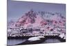 Henningsvaer (Fishing Village), Ausvagoya (Island), Lofoten, 'Nordland' (County), Norway-Rainer Mirau-Mounted Photographic Print