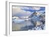 Henningsvaer Fjord. Lofoten Islands. Norway. Europe-ClickAlps-Framed Photographic Print