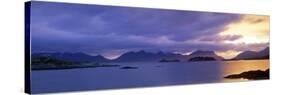 Henningsvaer, Vestfjorden, Lofoten Islands, Norway-Walter Bibikow-Stretched Canvas