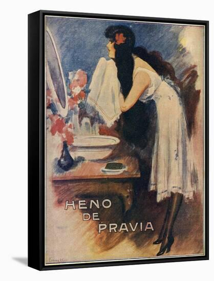 Heno De Pravia Soap-null-Framed Stretched Canvas